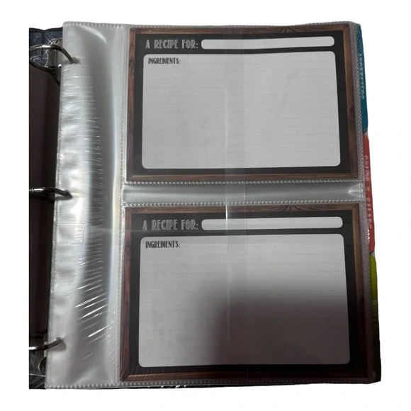 Deluxe Recipe Binder (NWT) - Picture 5 of 6